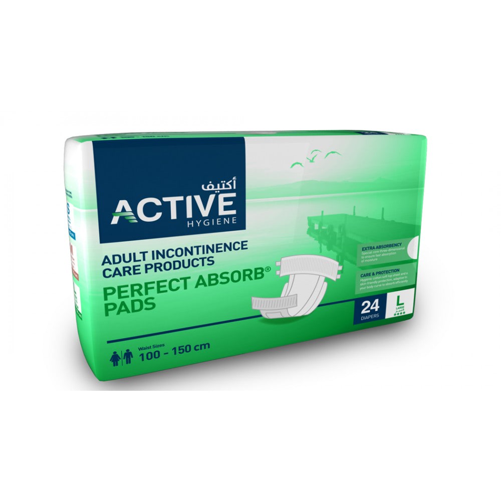 Active Adult Diaper Large Super 24s