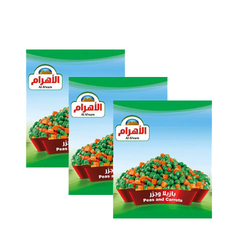 بازلاء وجزر من الأهرام، عرض خاص 3 قطع* 400 جرام