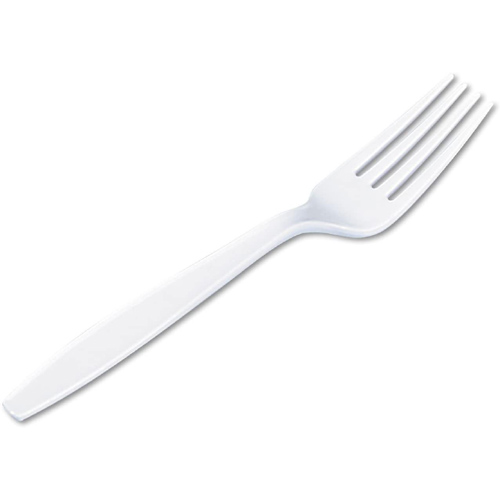 Deluxe White Forks 20 Pieces