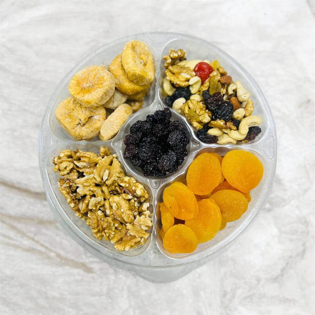 Healthy Mixed Nuts Plate