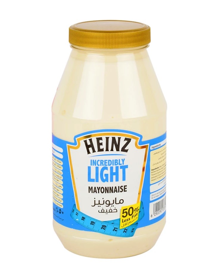 Heinz Mayonnaise Light 50%Less Fat 940Gm