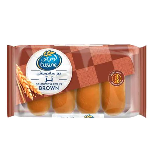 L'Usine Sandwich Rolls Brown 200G
