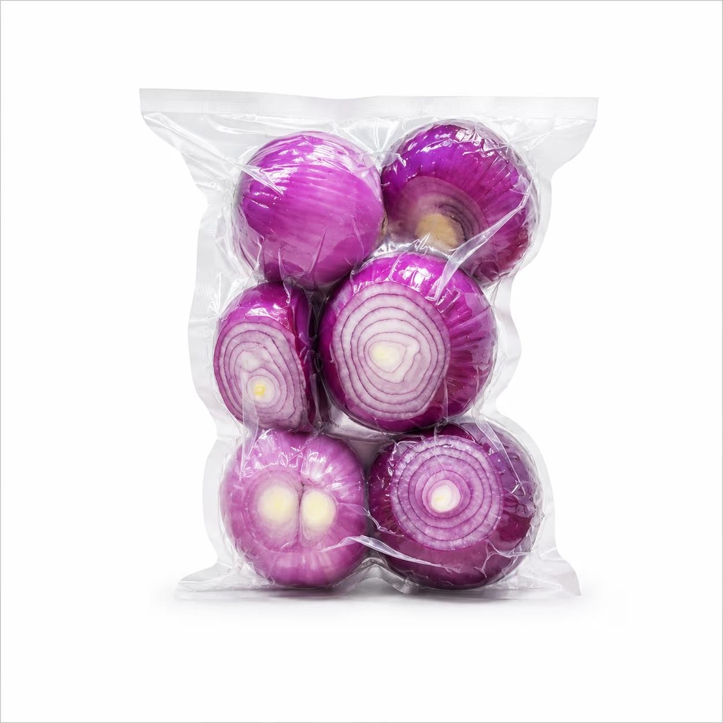 Peeled Red Onion