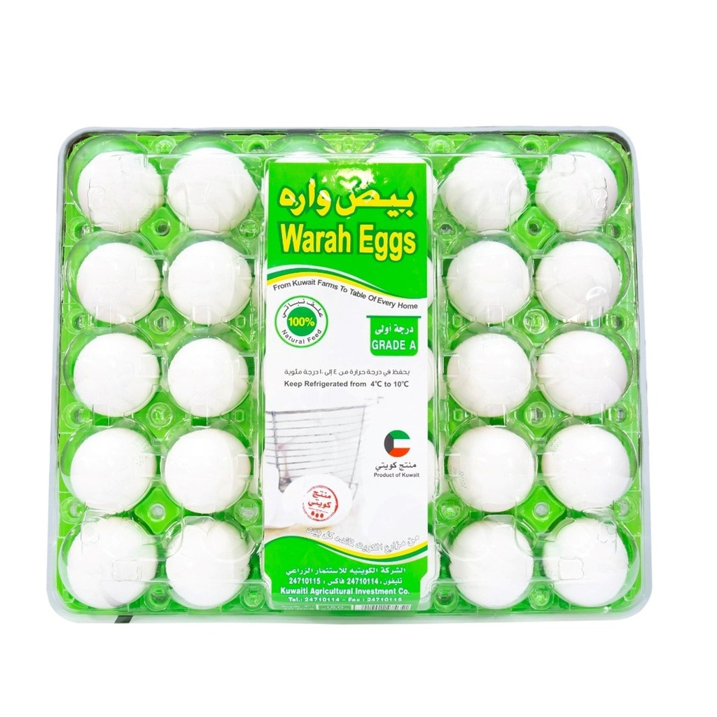Wara Eggs 30 Pcs- Grade A