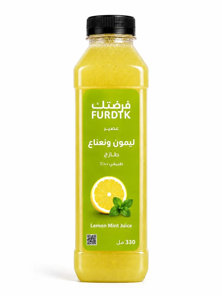 عصير ليمون ونعناع طازج 330مل 