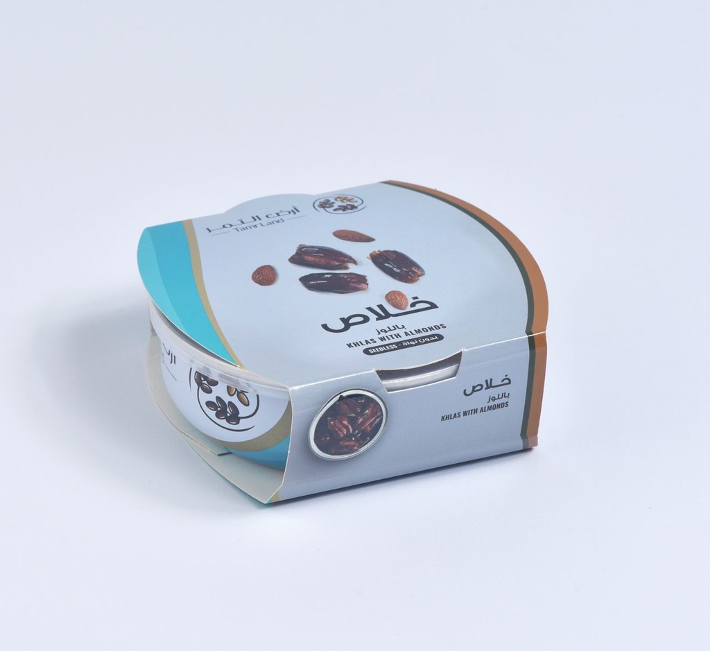 Khalas Dates With Almonds 200 G