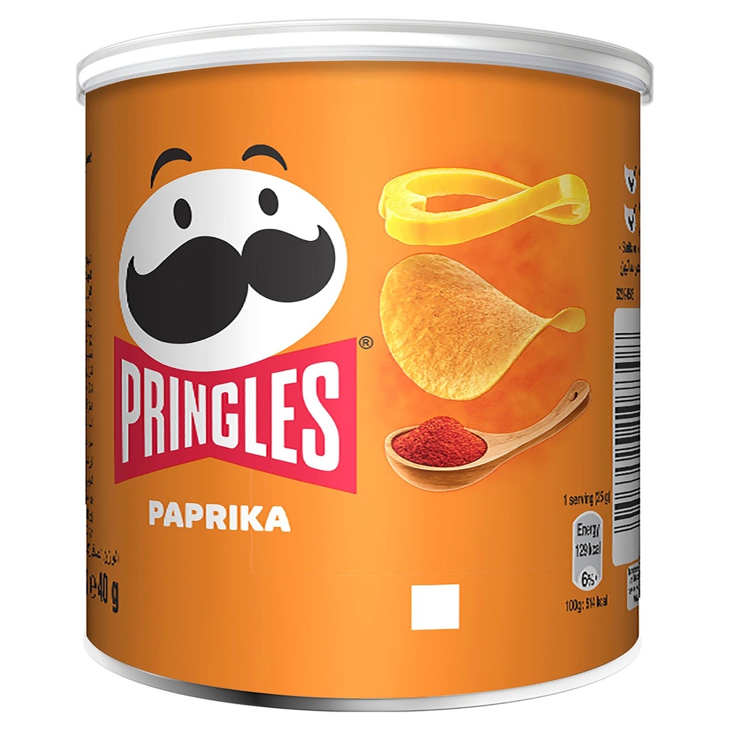 Pringles Paprika Bursting Flavour 40 Gm