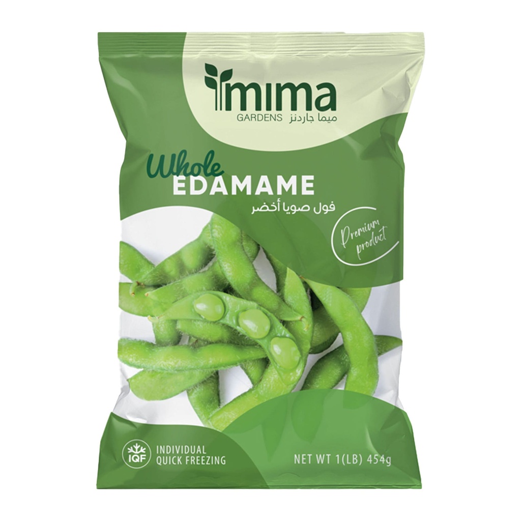 Mima Gardens – Frozen Whole Edamame 454G