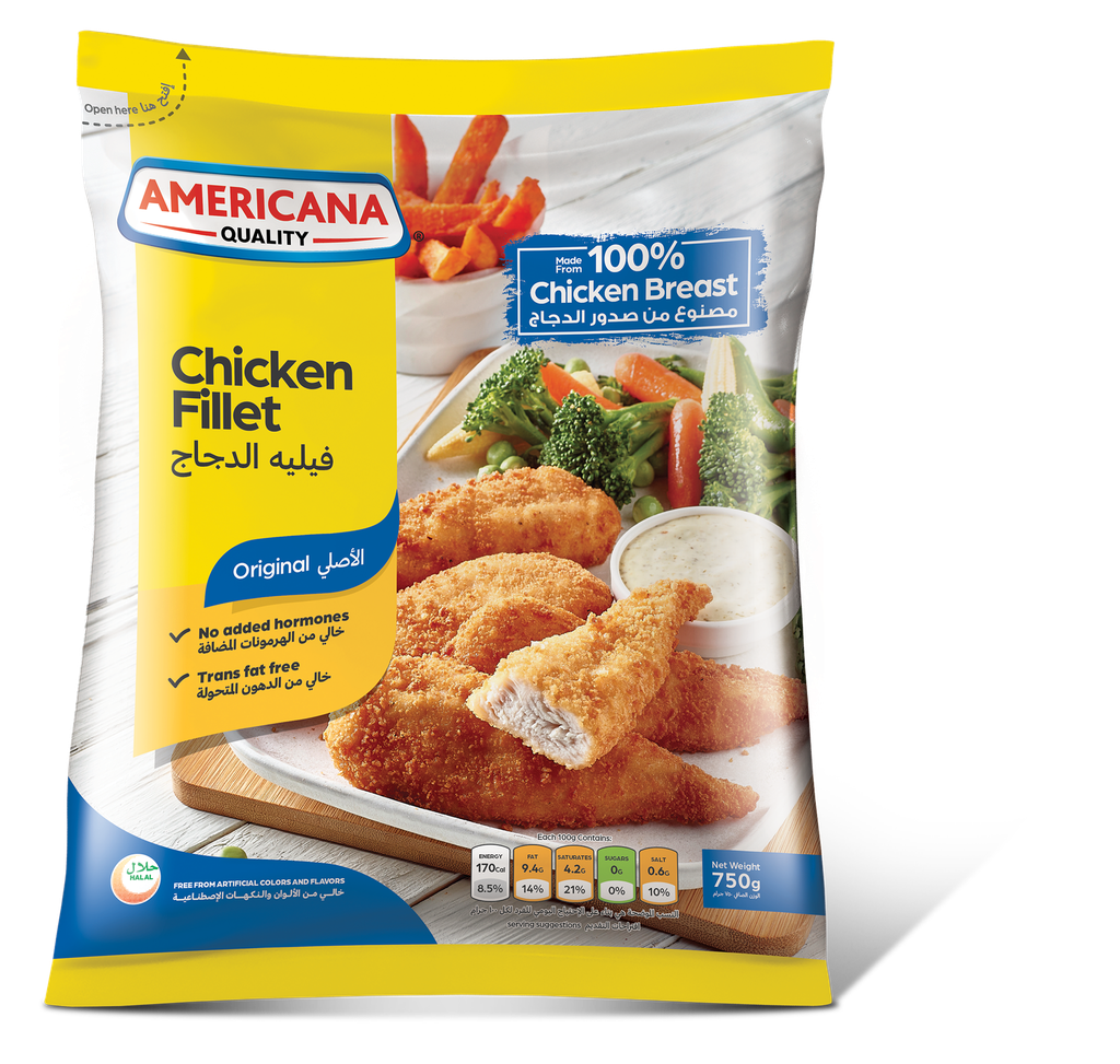 Americana Frozen Chicken Fillet