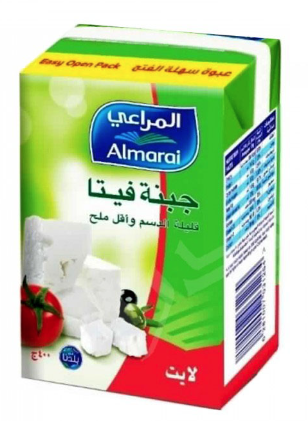 المراعي - جبنة فيتا قليلة الدسم 400 جرام 