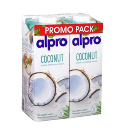 Alpro Coconut Drink With Rice Original 1 Liter * 2 Pcs 