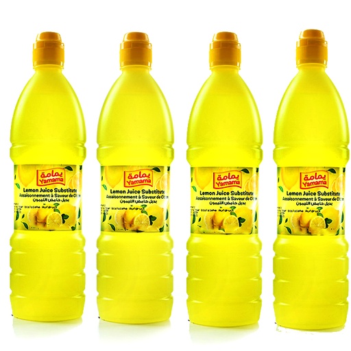 Yamama Lemon Juice Special Offer 4 pcs x 280 ml 