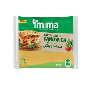 Mima Gardens Cheese Slices Sandwich 10 pcs 200 gm 
